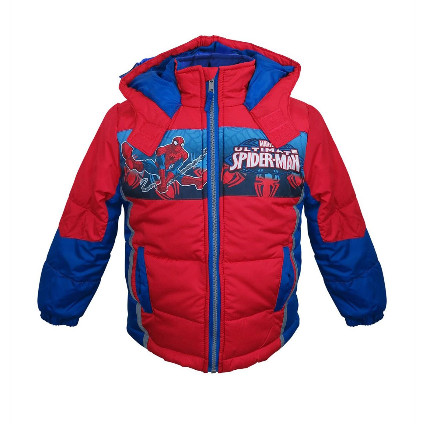 Spiderman Kids Puffer Jacket