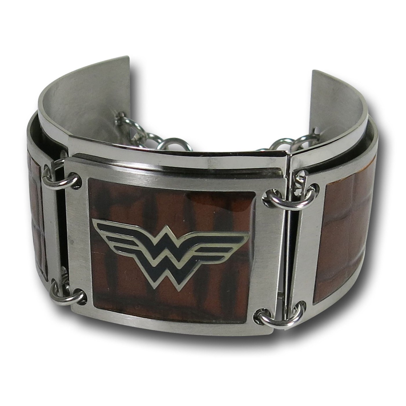 Wonder Woman Dark Wood Segment Bracelet