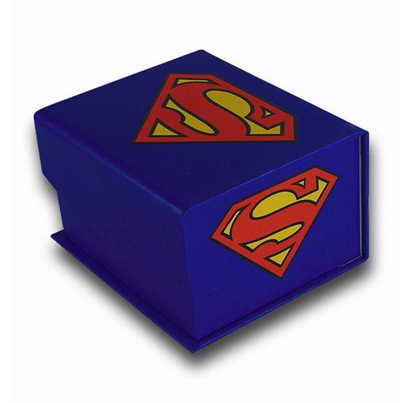 Superman Shield Color Enamel Cufflinks