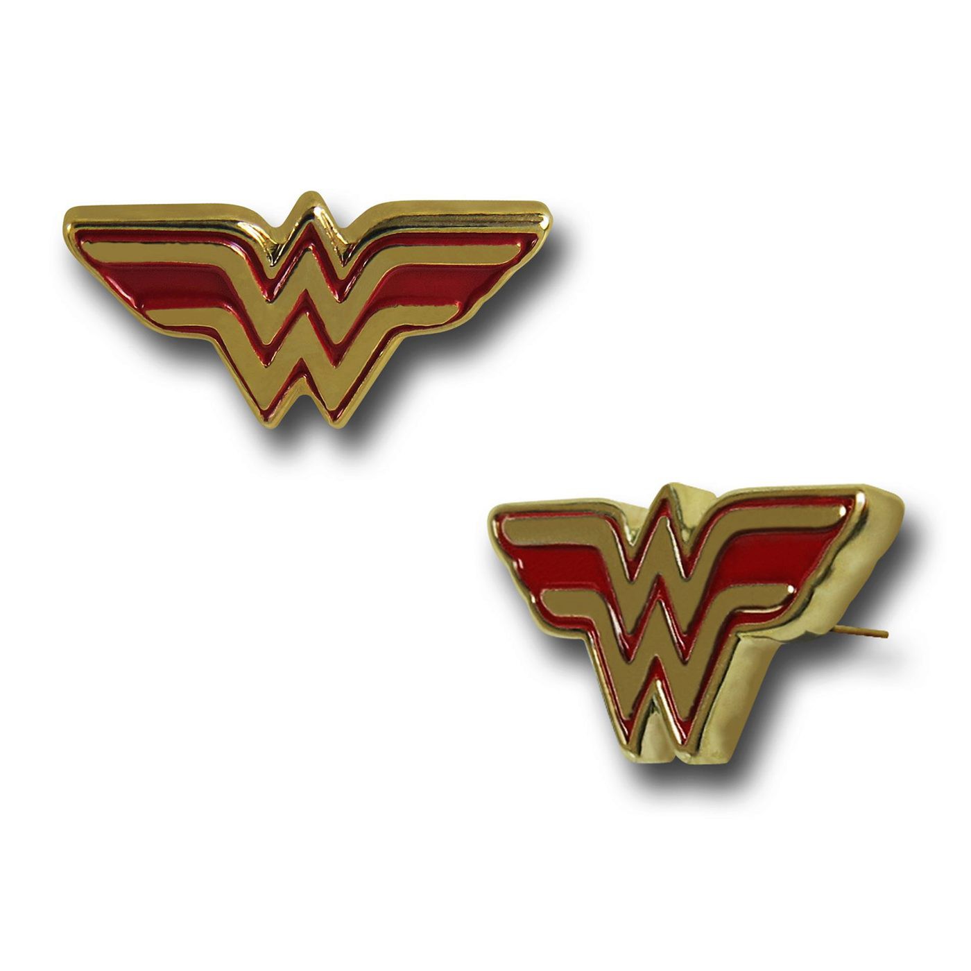 Wonder Woman Symbol Stud Earrings