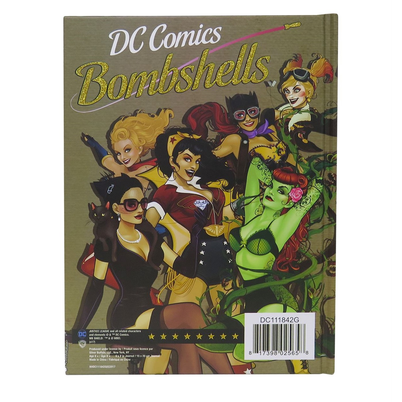 DC Bombshells Hardcover Journal