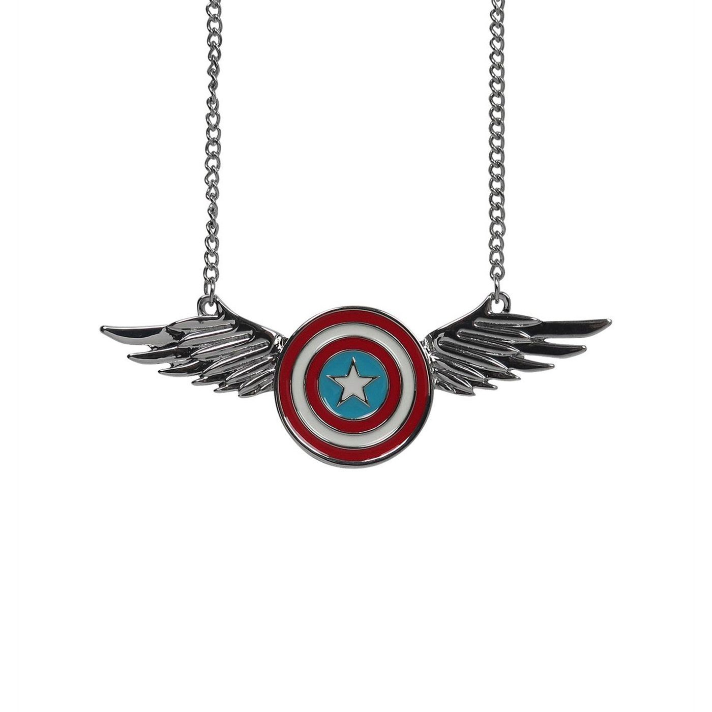 Marvel X RockLove // Captain America Shield Necklace - Marvel X RockLove  Jewelry - Touch of Modern
