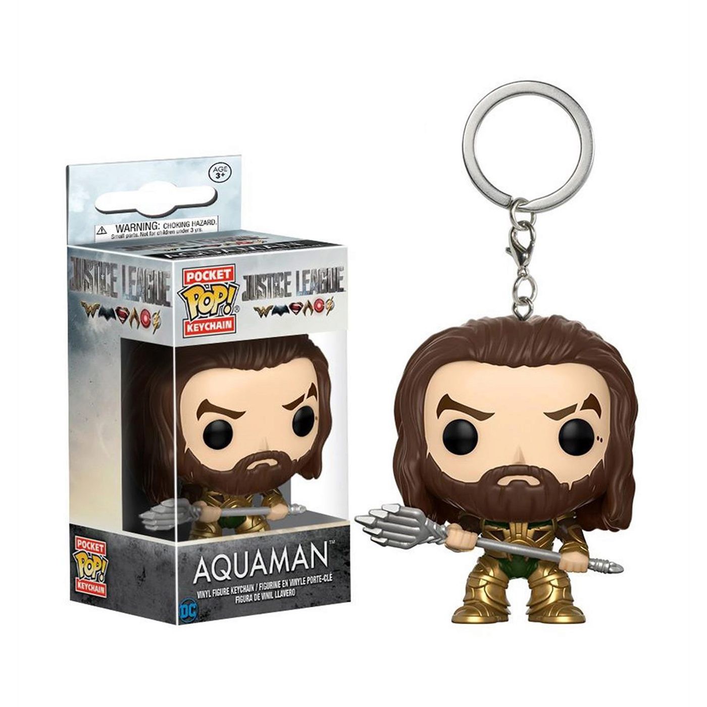 Aquaman Justice League Movie Pocket Pop Keychain