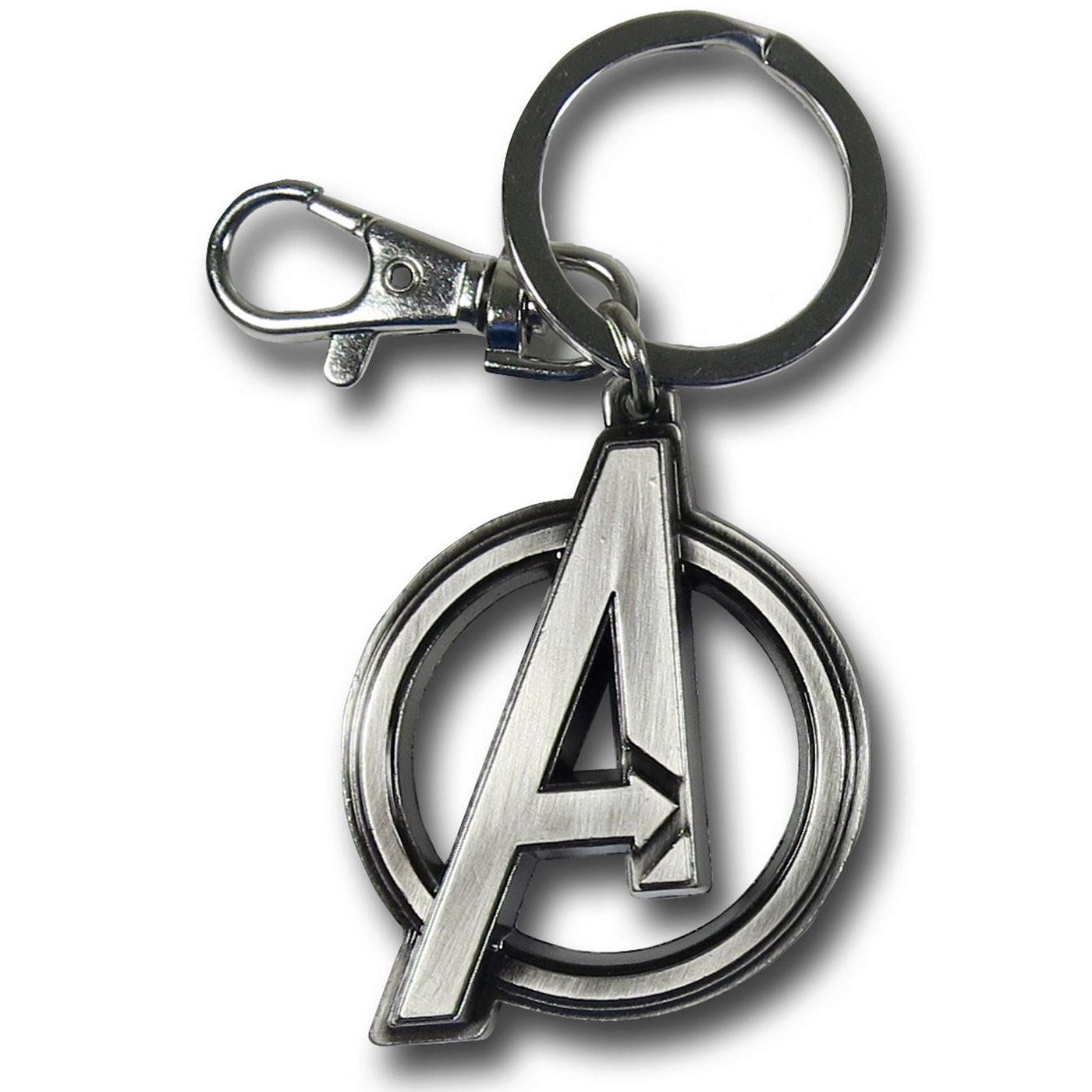 Avengers Symbol Pewter Keychain