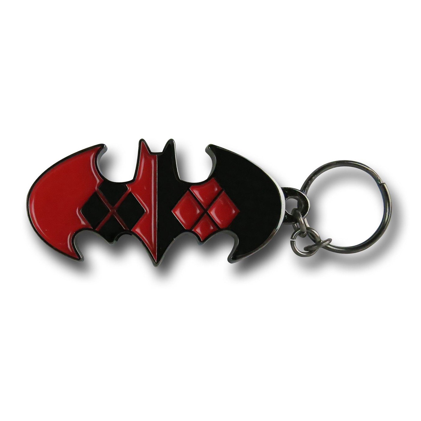 Batman Harley Quinn Bat Keychain