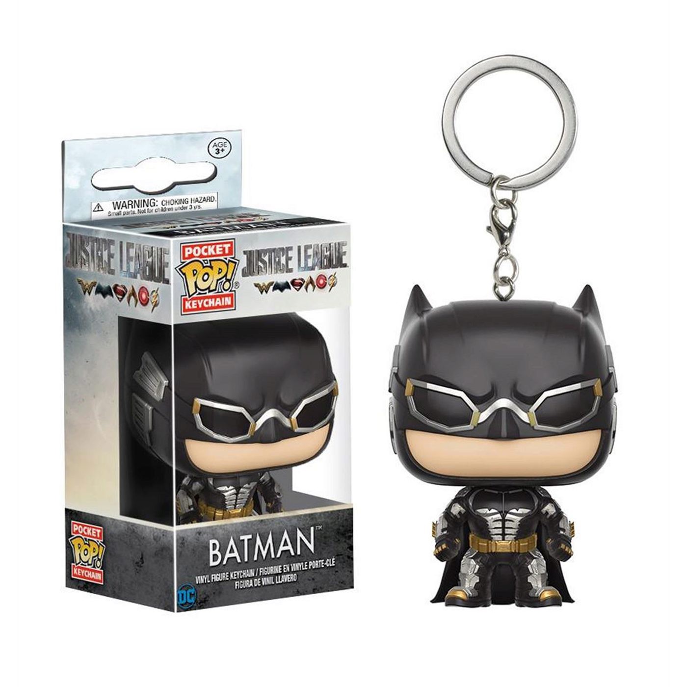 Batman Justice League Movie Pocket Pop Keychain