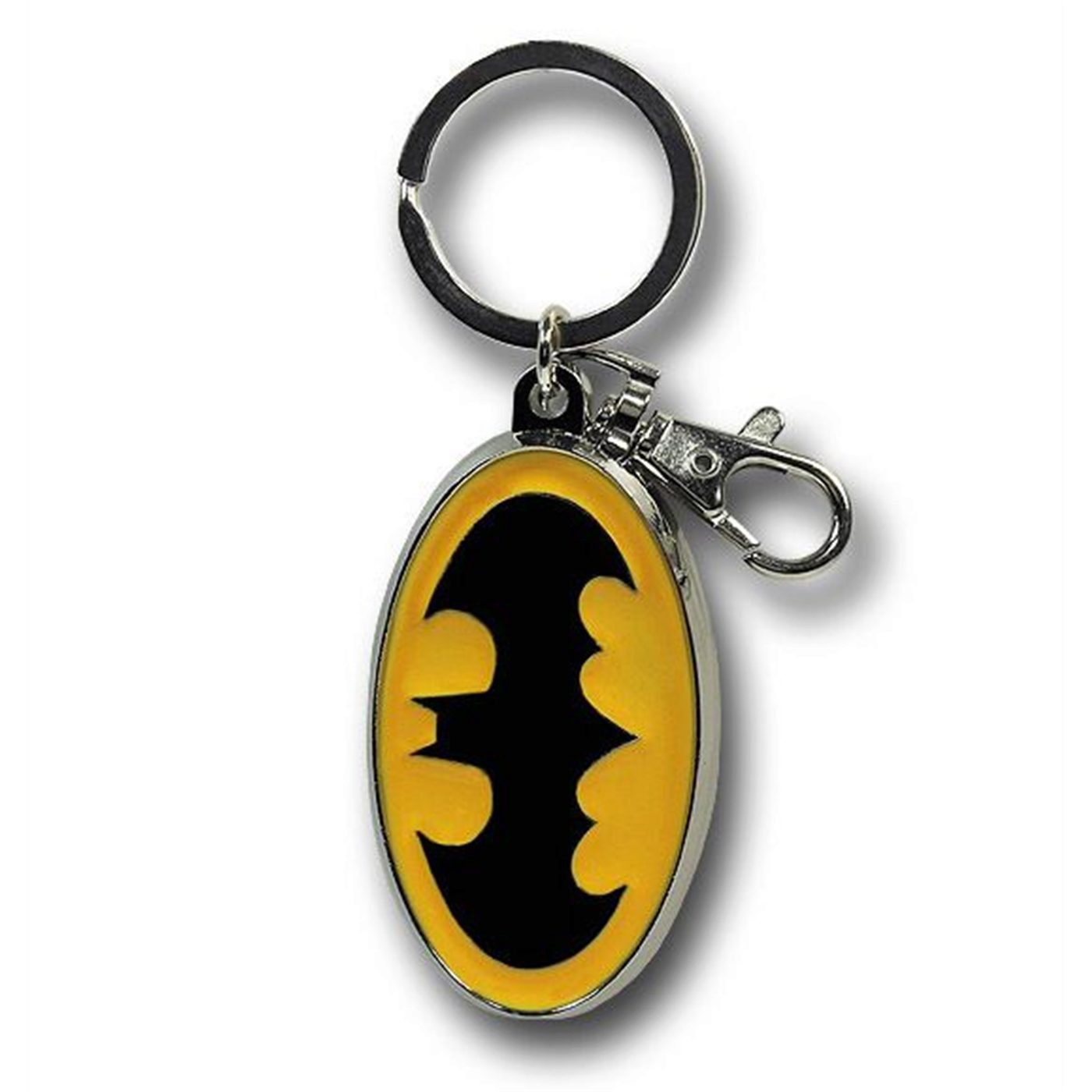 Batman Color Symbol Pewter Keychain