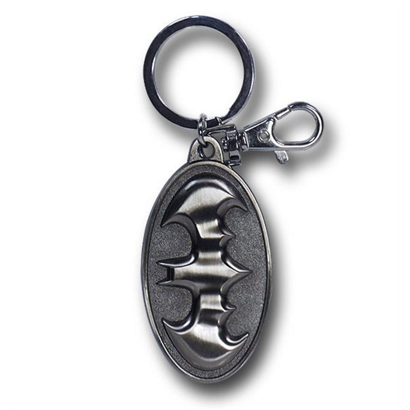 Batman Symbol Pewter Keyring