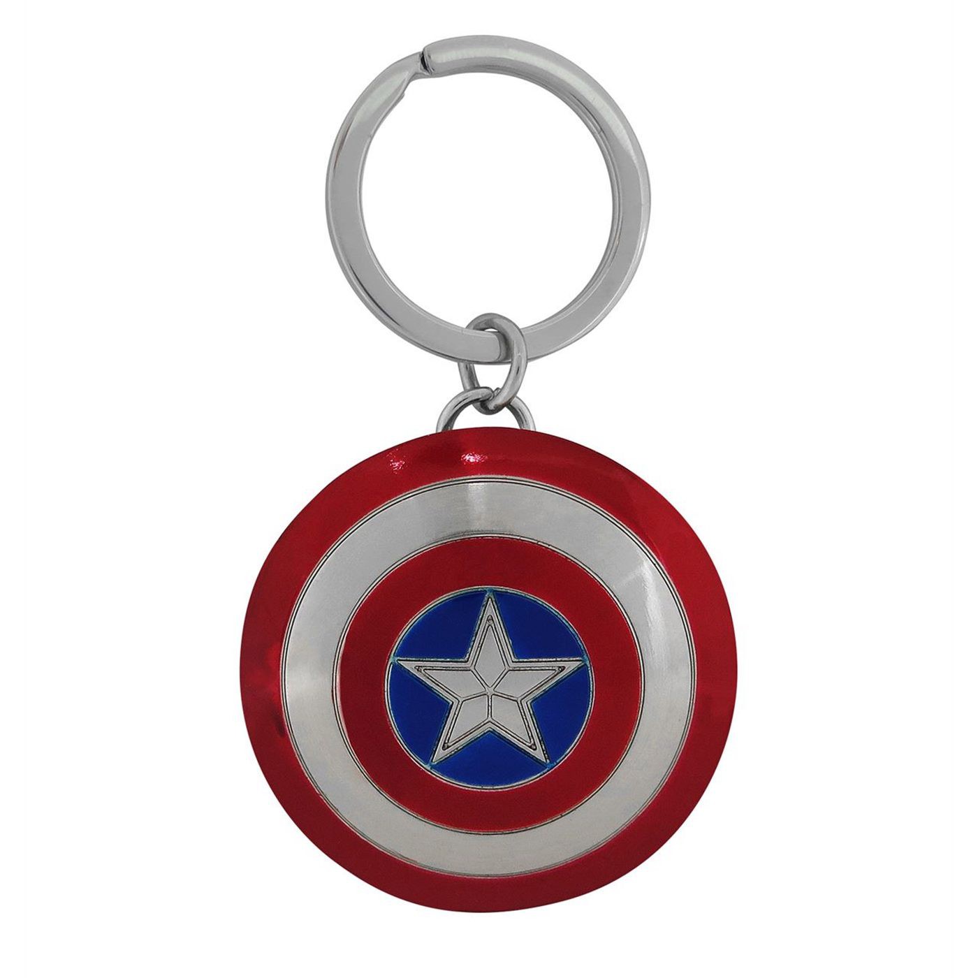 Captain America Movie Metal Shield  Keychain