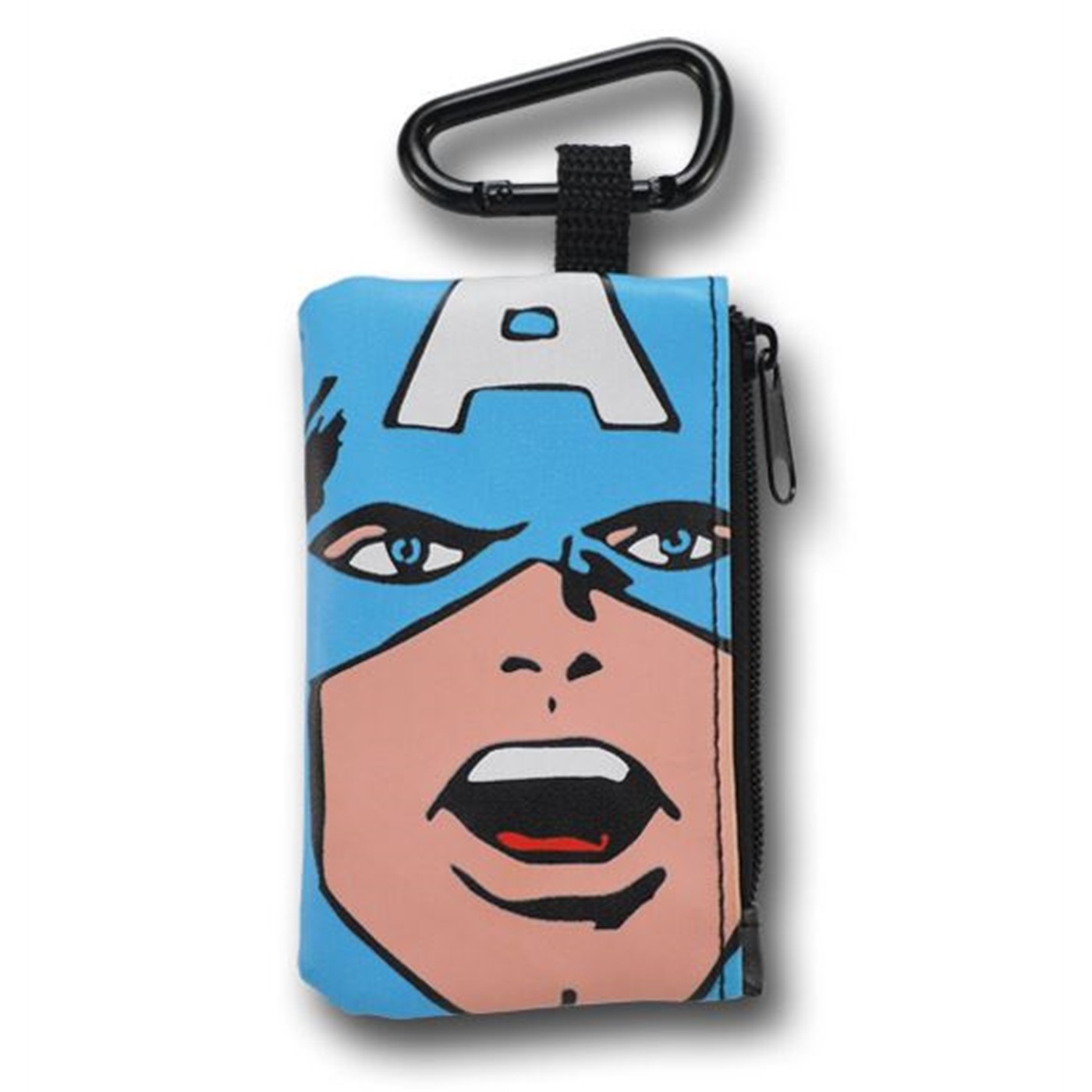 Captain America Key Chain & Card/Coin Case