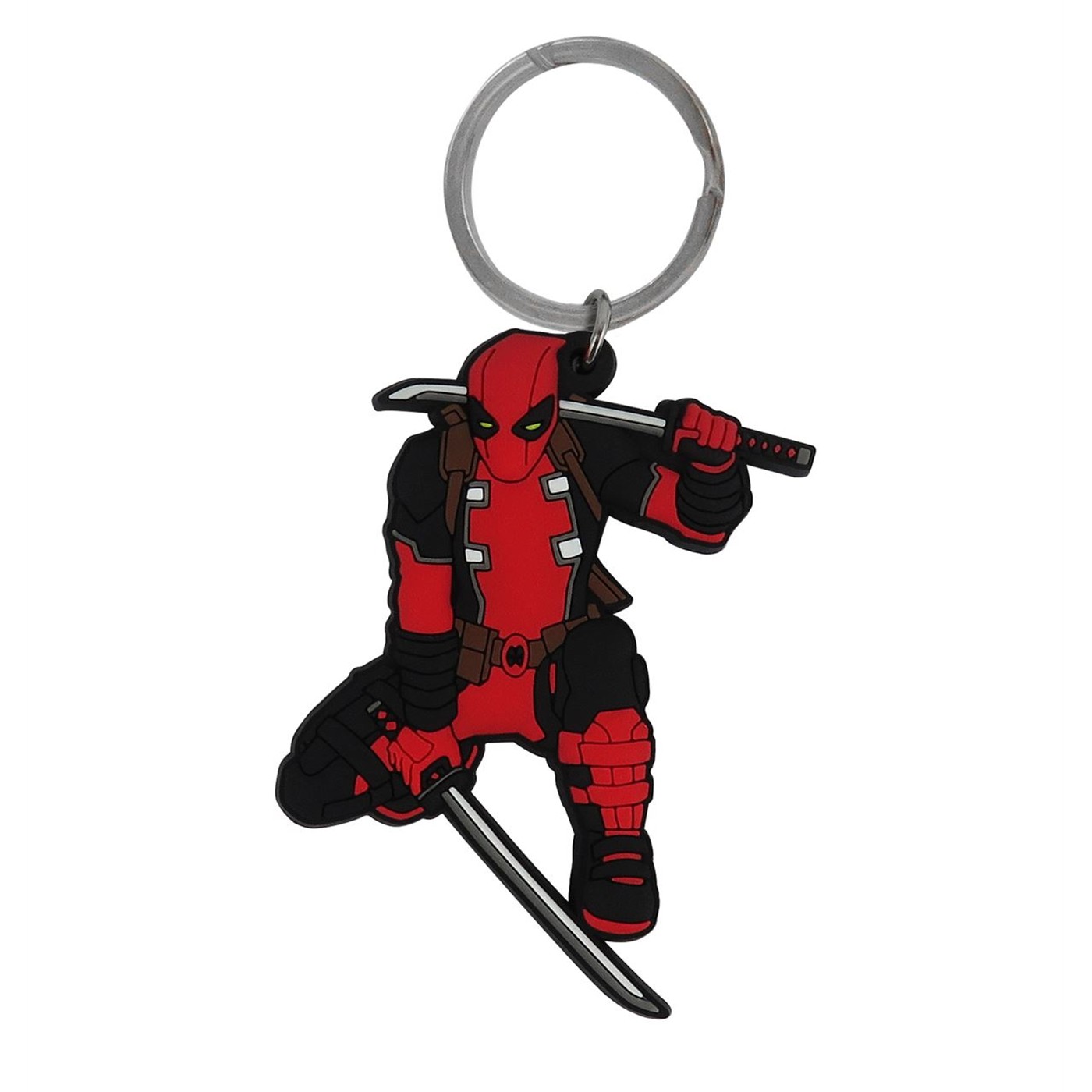 Deadpool Action Soft PVC Keychain