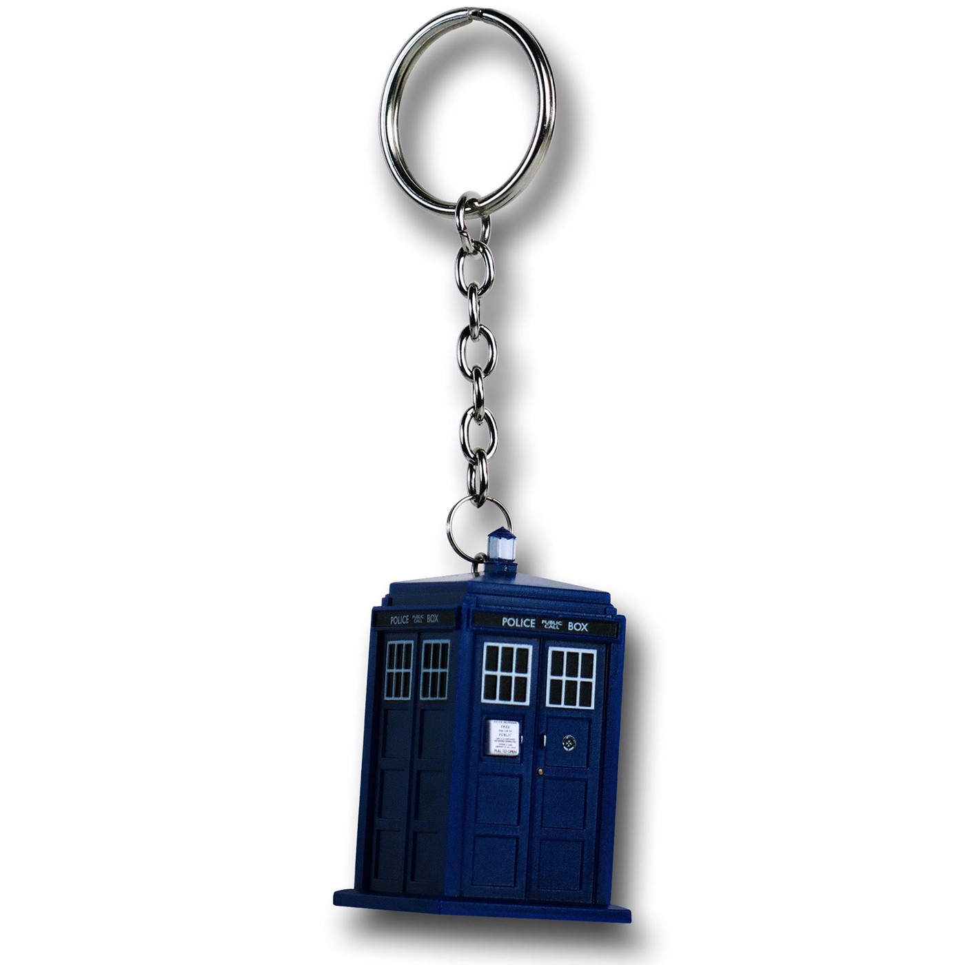 Doctor Who Tardis Flashlight Keychain