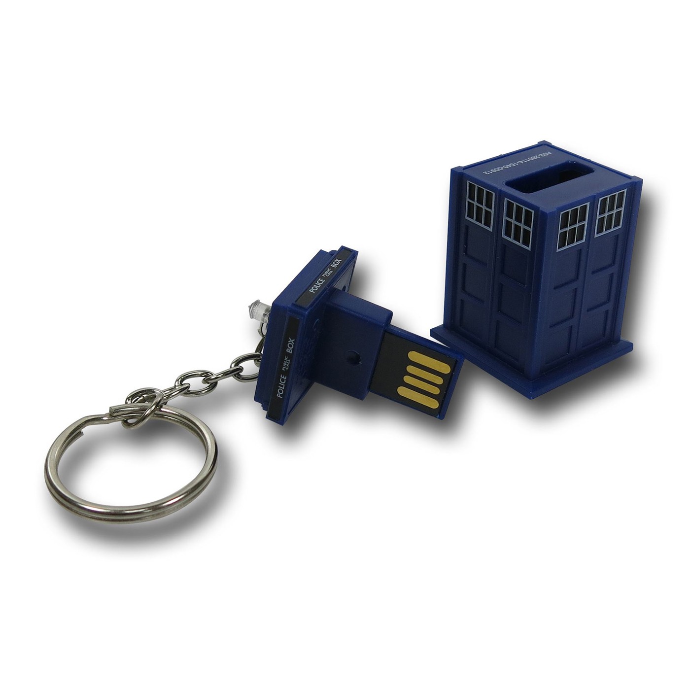 Doctor Who Tardis USB Keychain