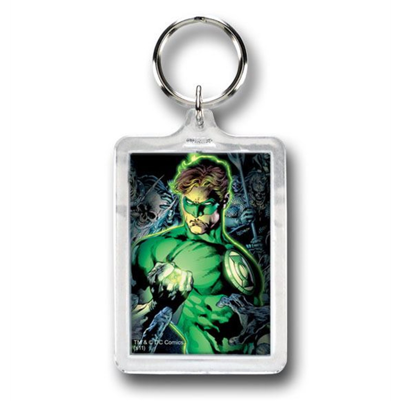 Green Lantern Hal Jordan Acrylic Keychain - SuperHeroStuff
