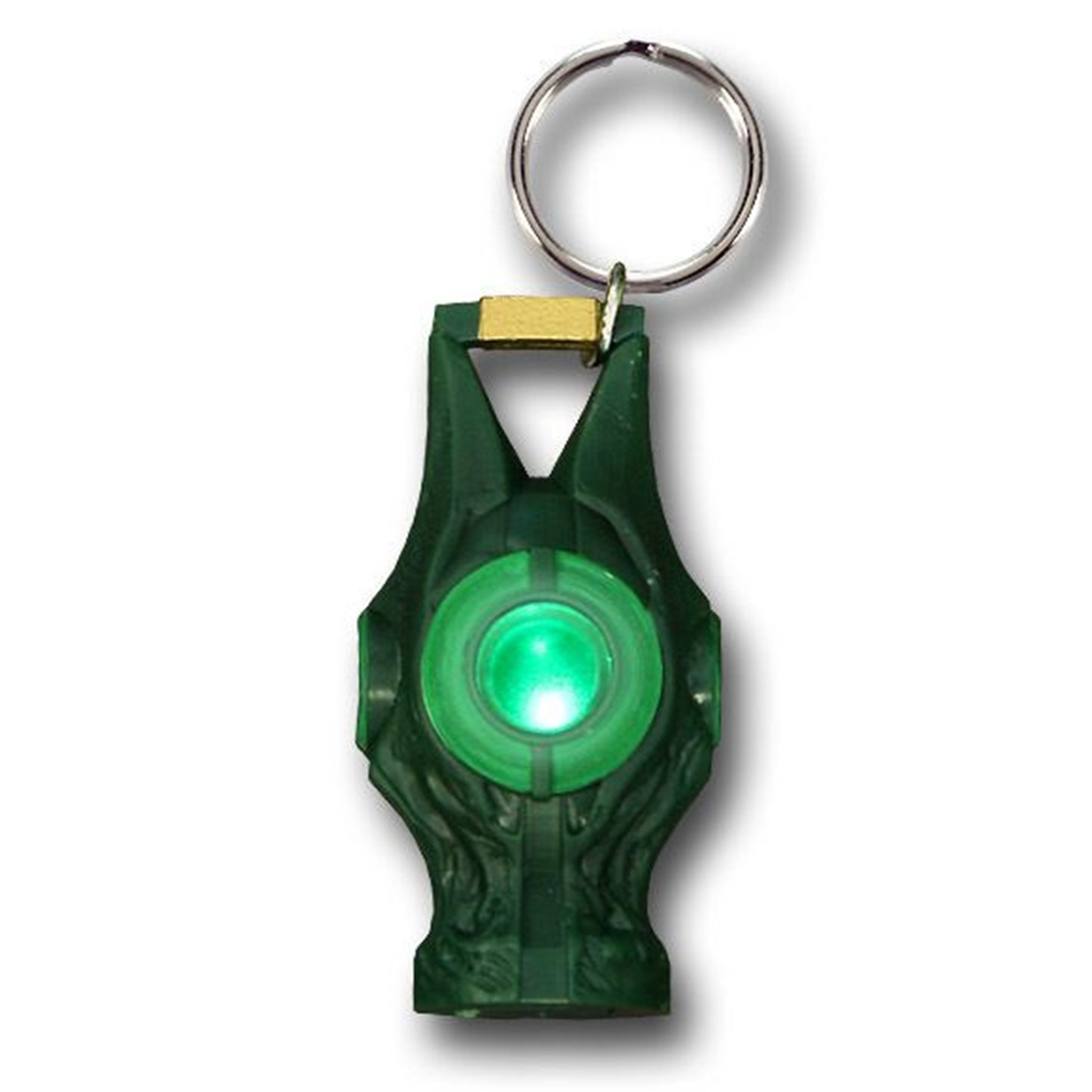 Green Lantern Movie Light Up Battery Keychain