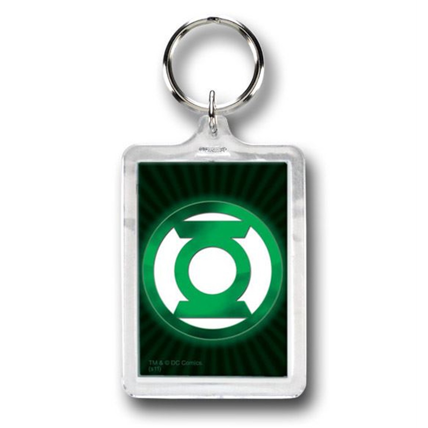 Green Lantern Symbol Acrylic Keychain
