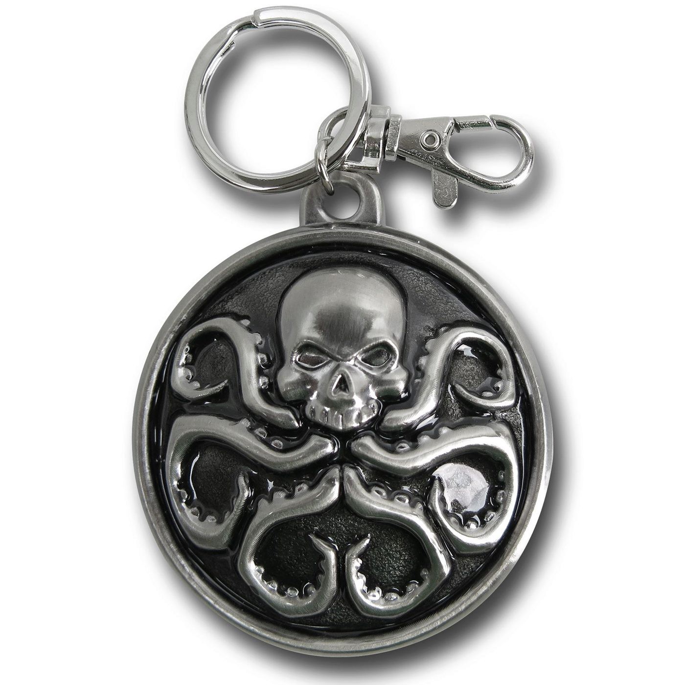 HYDRA Logo Pewter Keychain