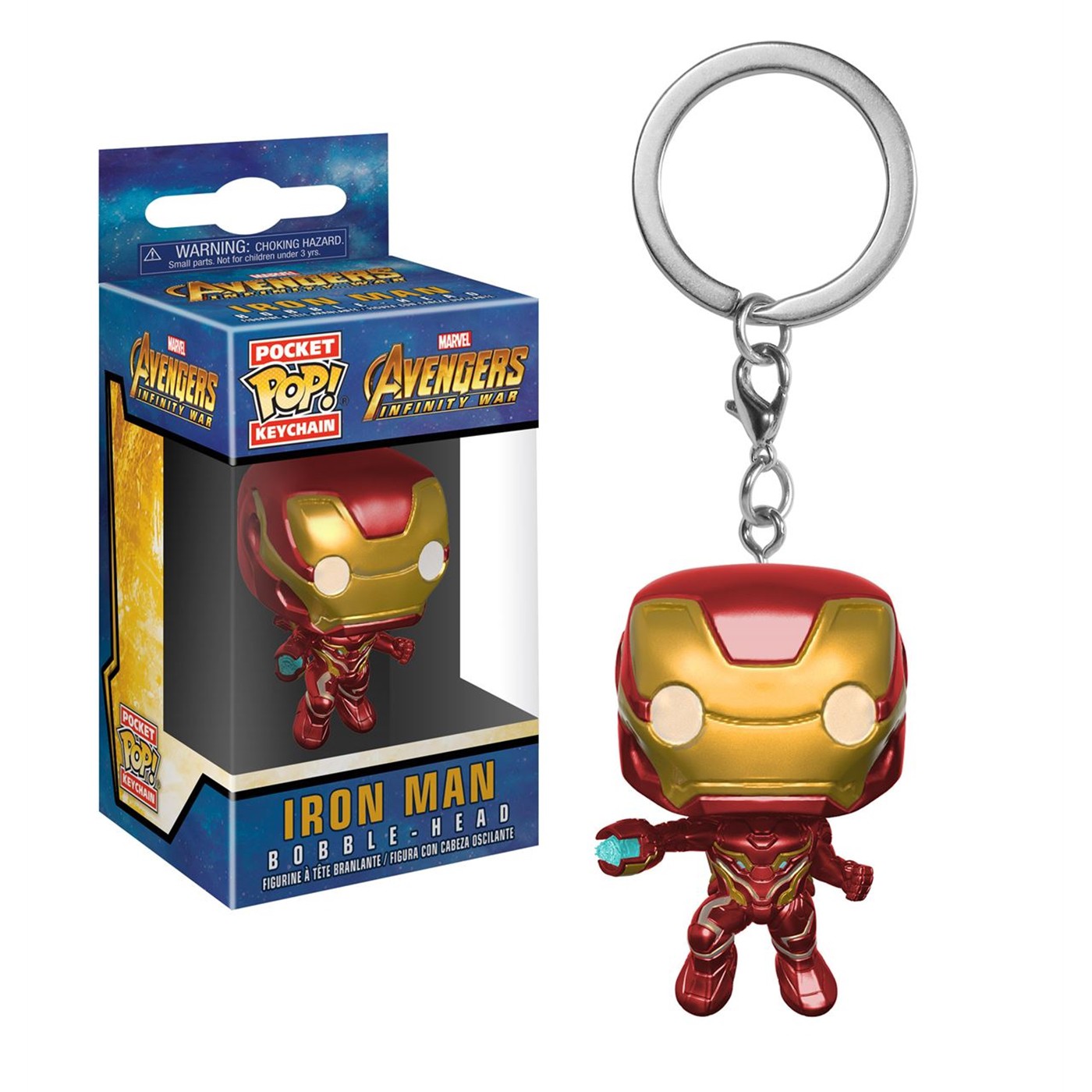 Infinity War Iron Man Funko Pocket Pop Keychain