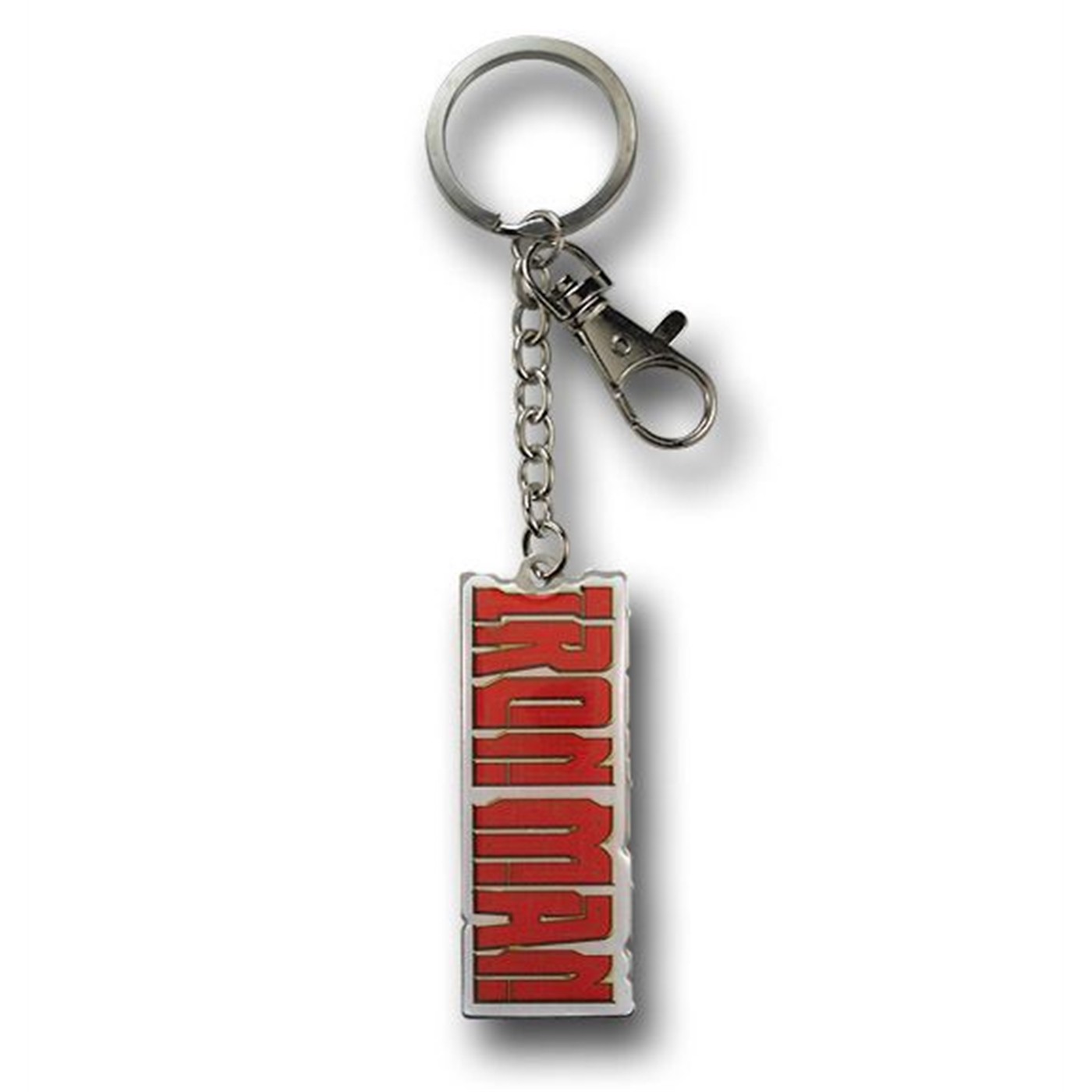 Iron Man Metal Logo Keychain