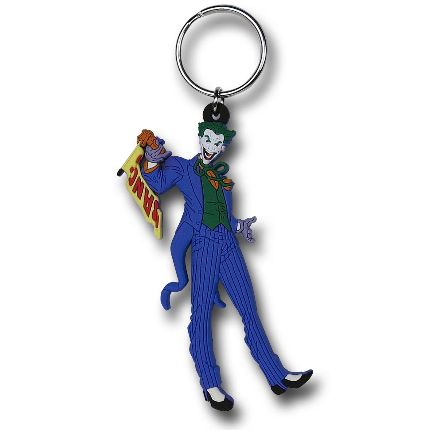 Joker Soft Touch PVC Keychain