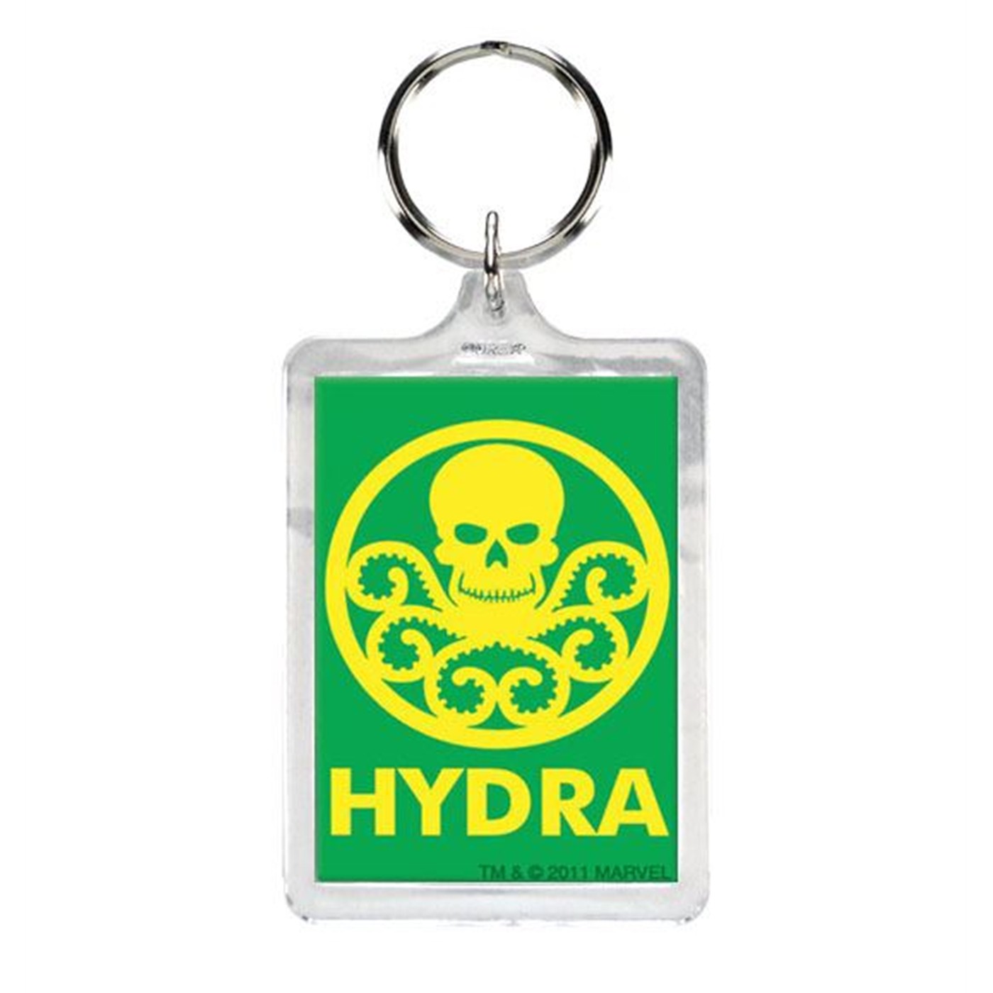 HYDRA Symbol Lucite Keychain