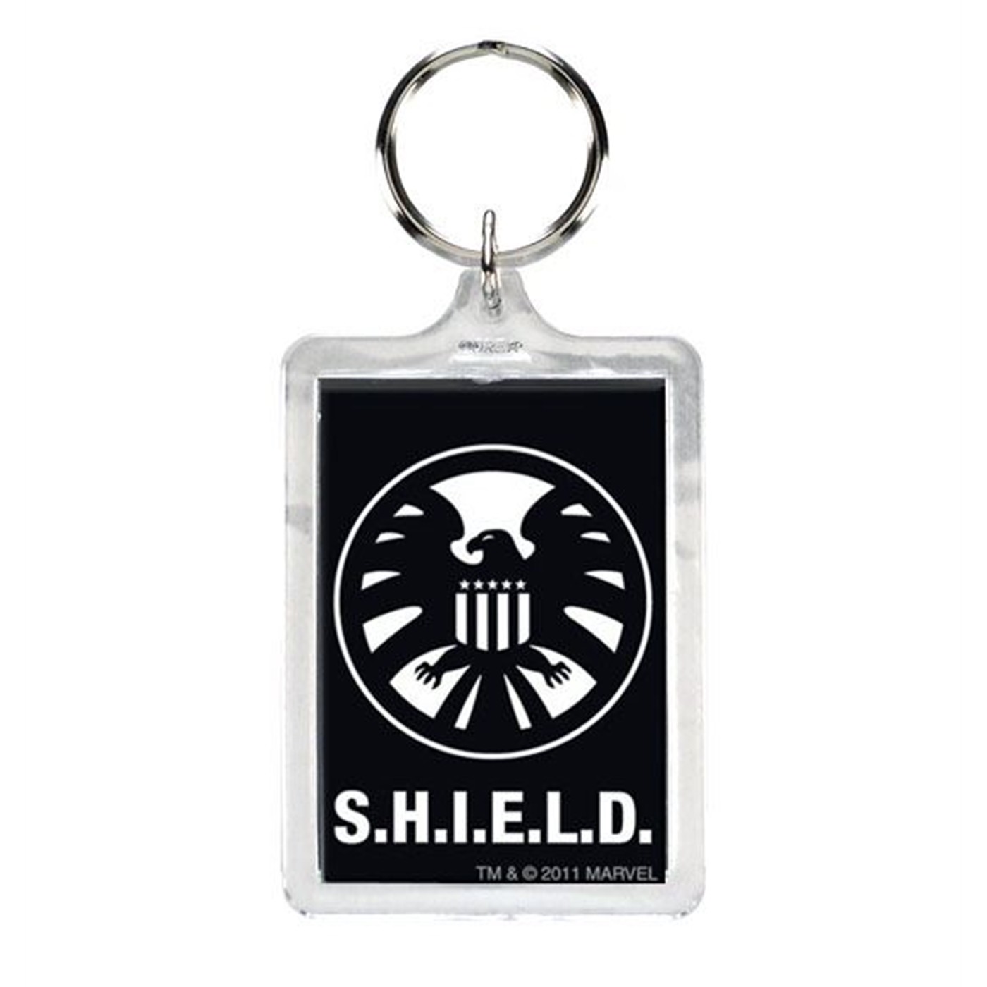 S.H.I.E.L.D. Symbol Lucite Keychain