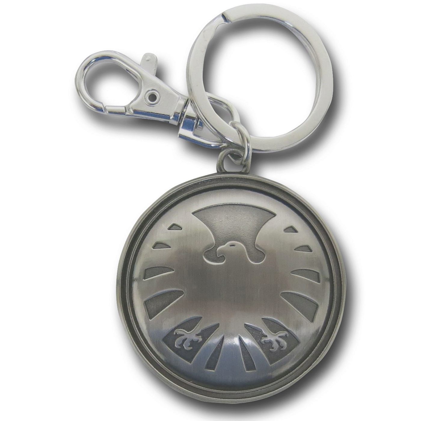 S.H.I.E.L.D. Symbol Pewter Keyring