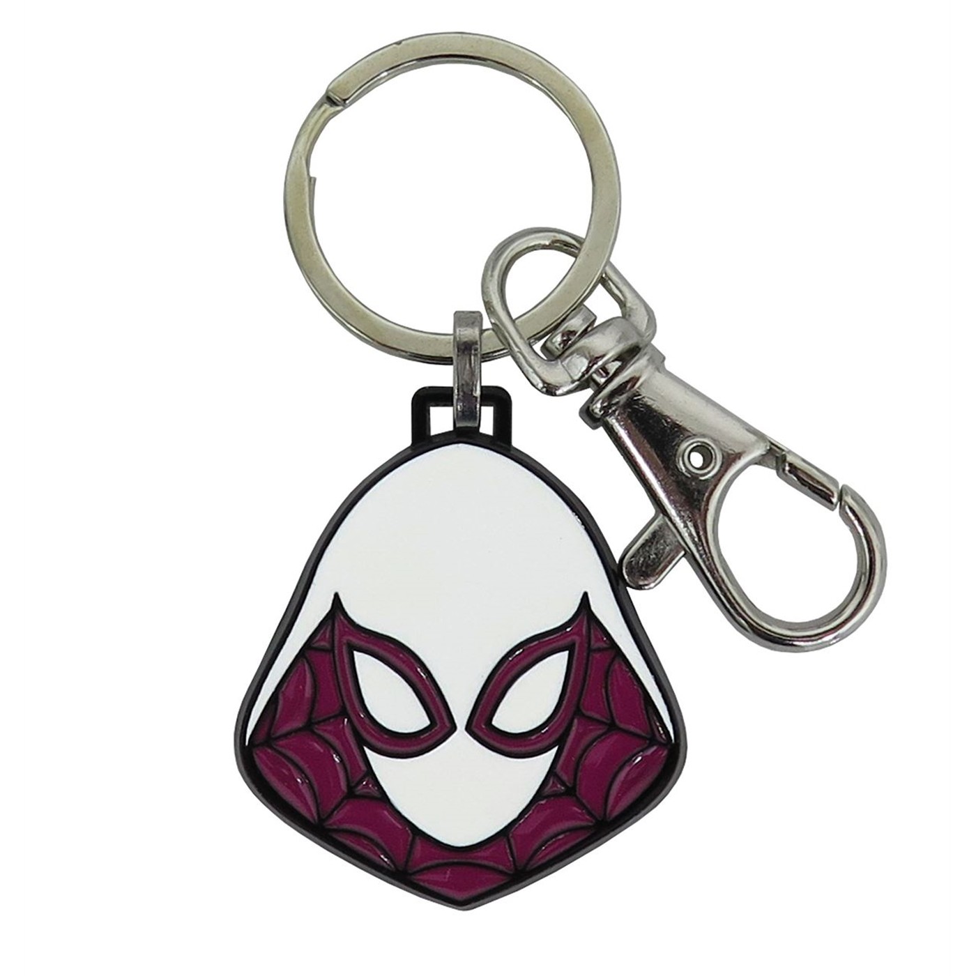 Spiderman and Spidergwen Key Ring