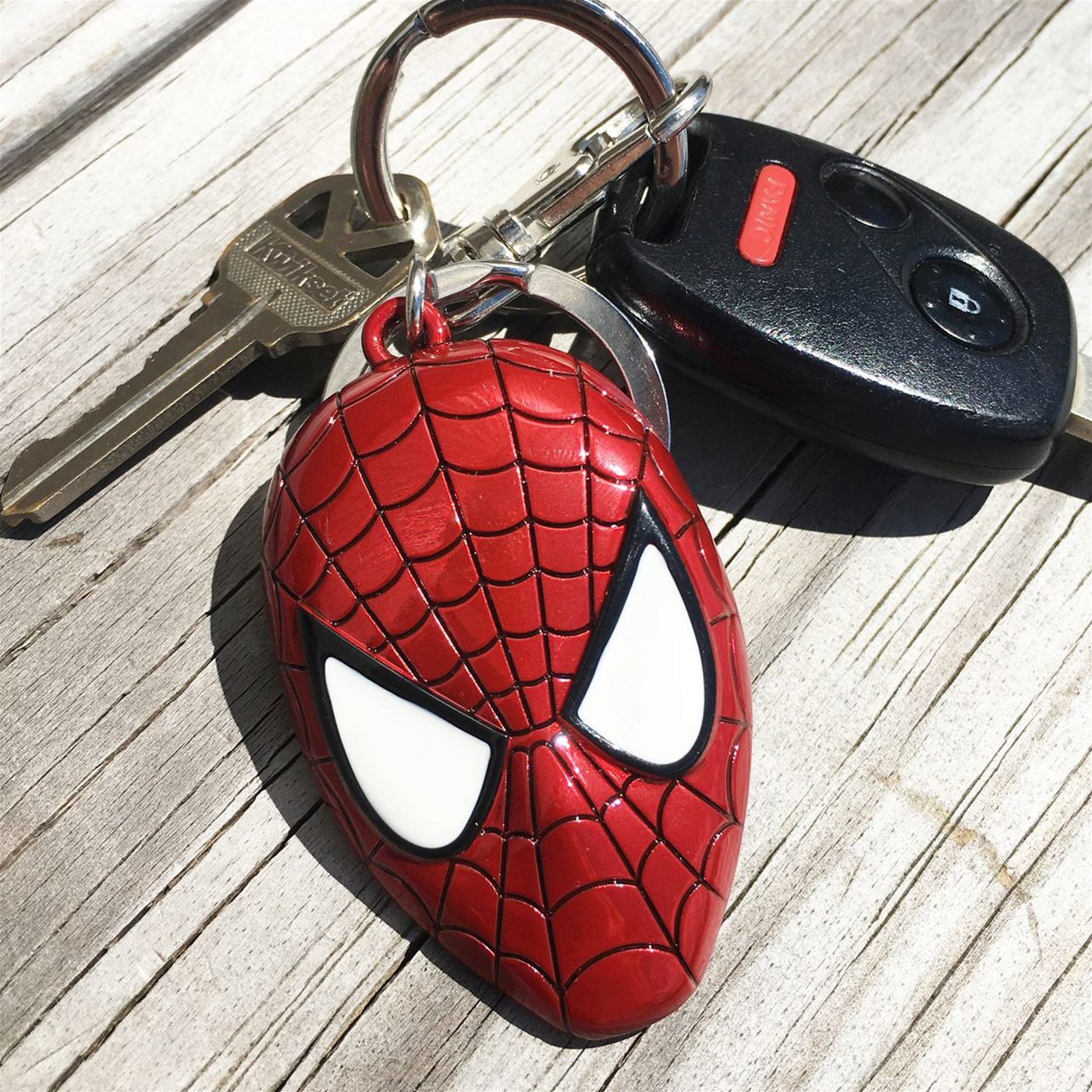 Spider-Man Color Head Keychain