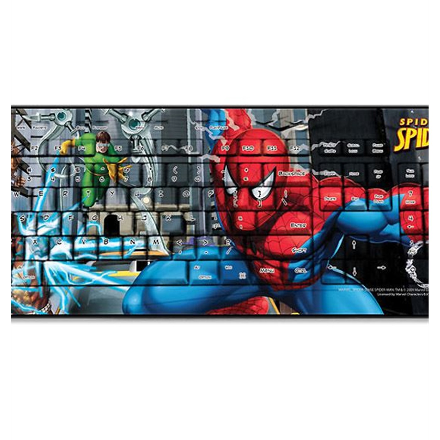 Spiderman Villains Wired USB Keyboard