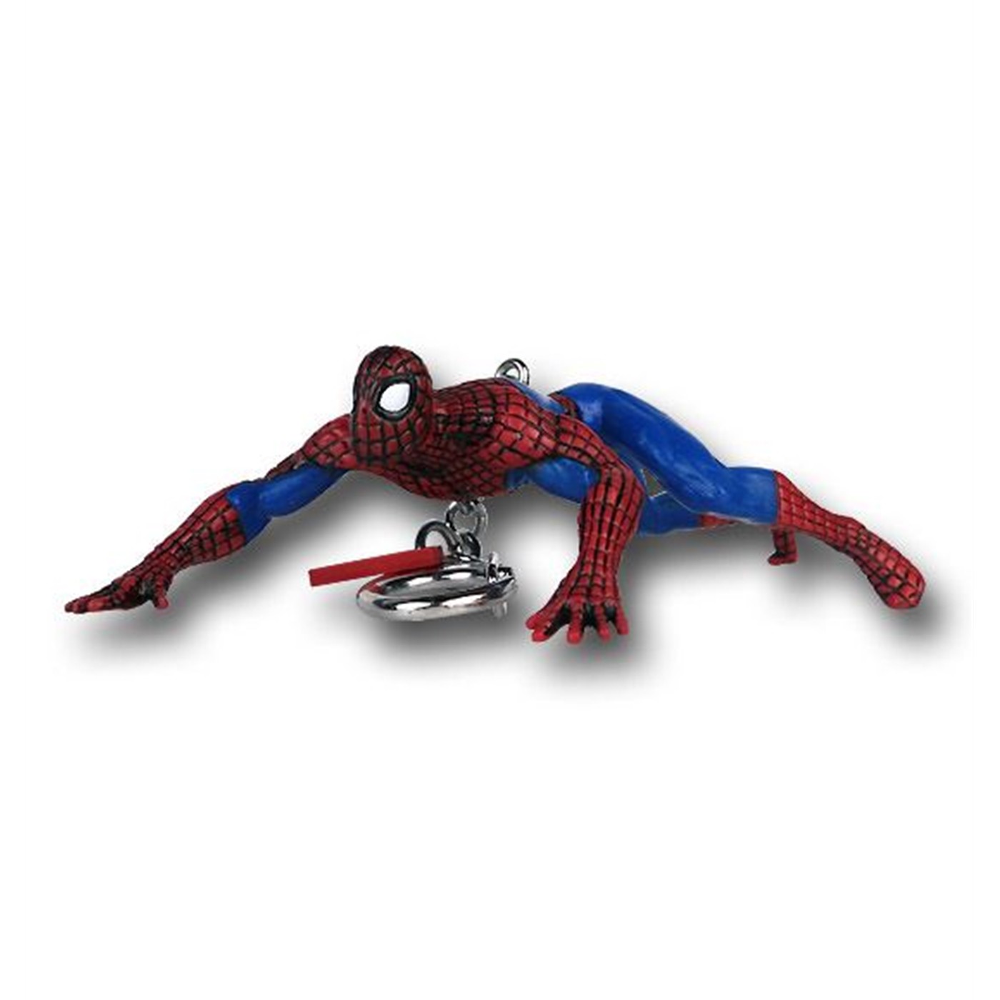 Spiderman Crouching Figural Keychain