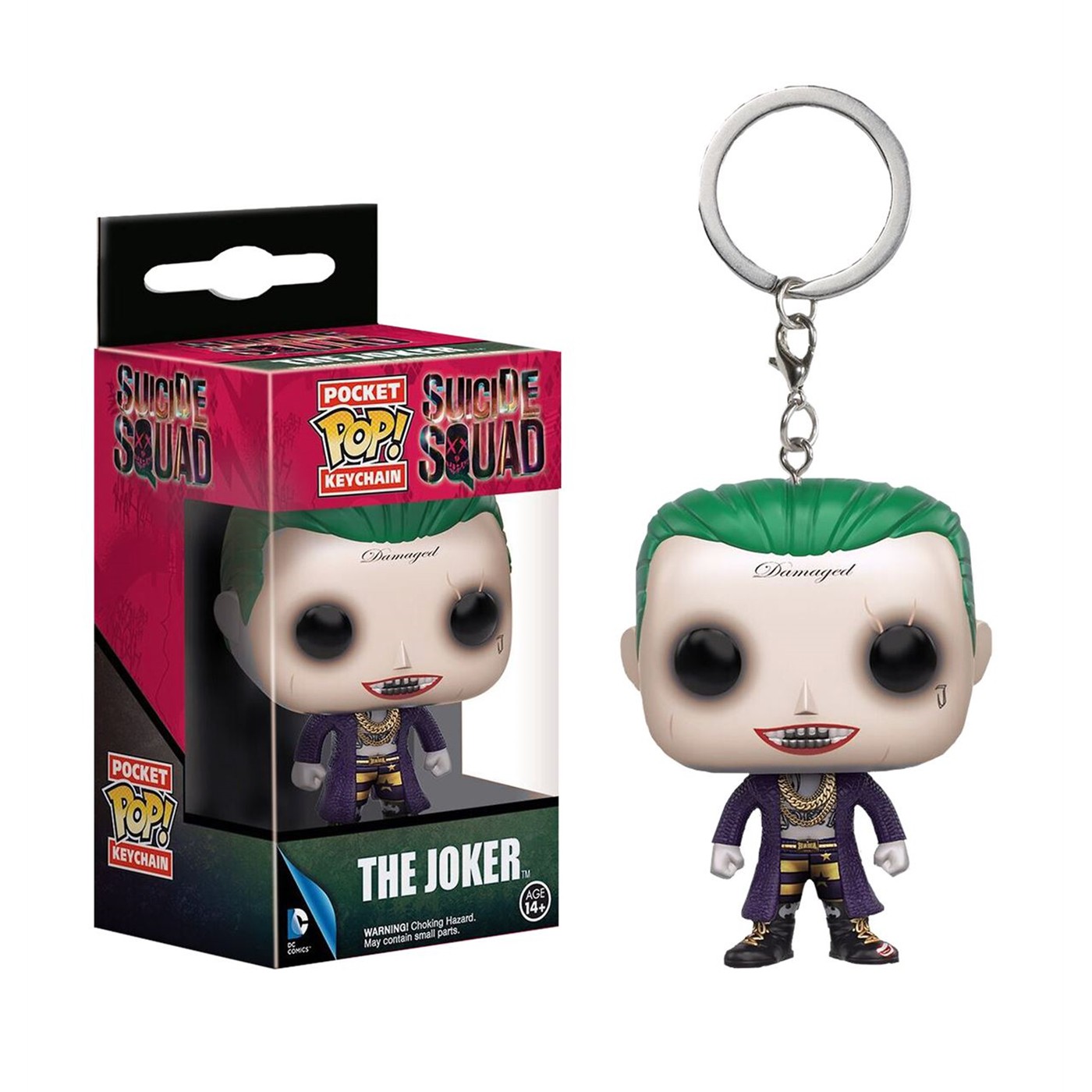 Suicide Squad Joker Pocket Pop Keychain