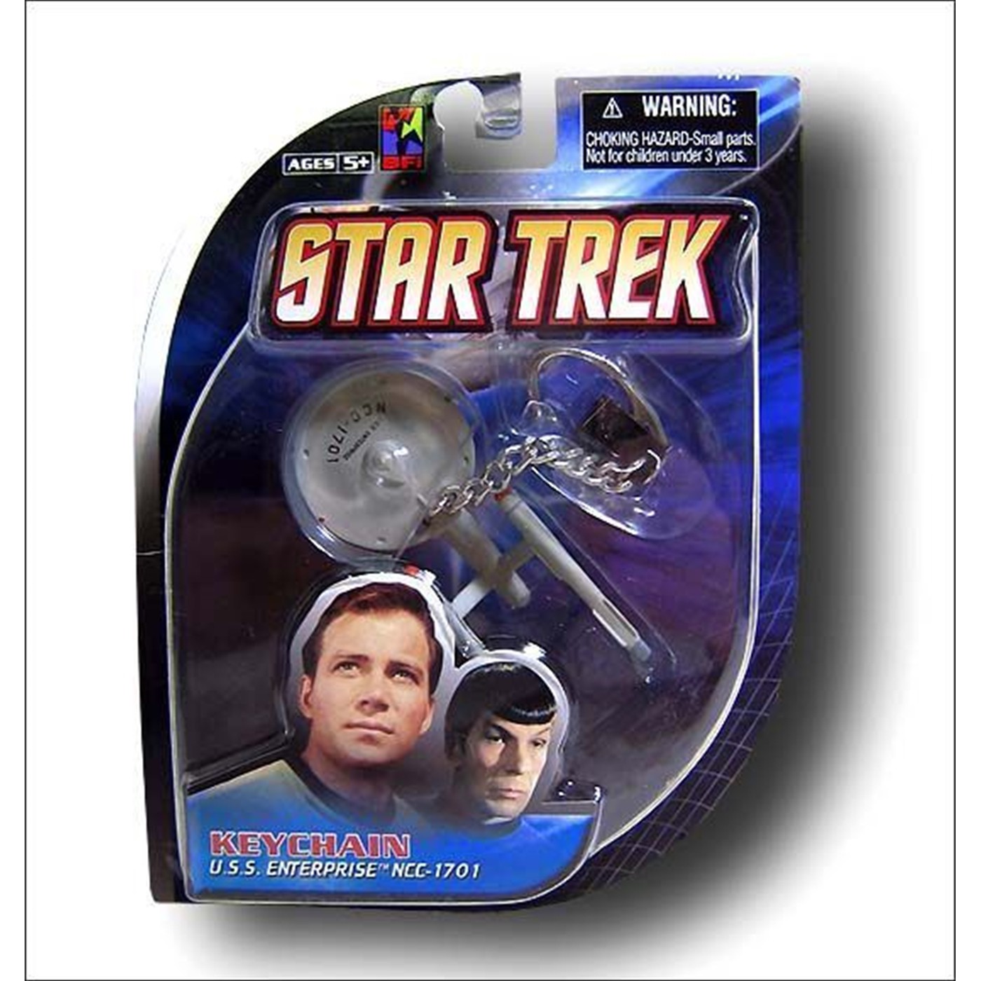 Star Trek USS Enterprise NCC-1701 Keychain