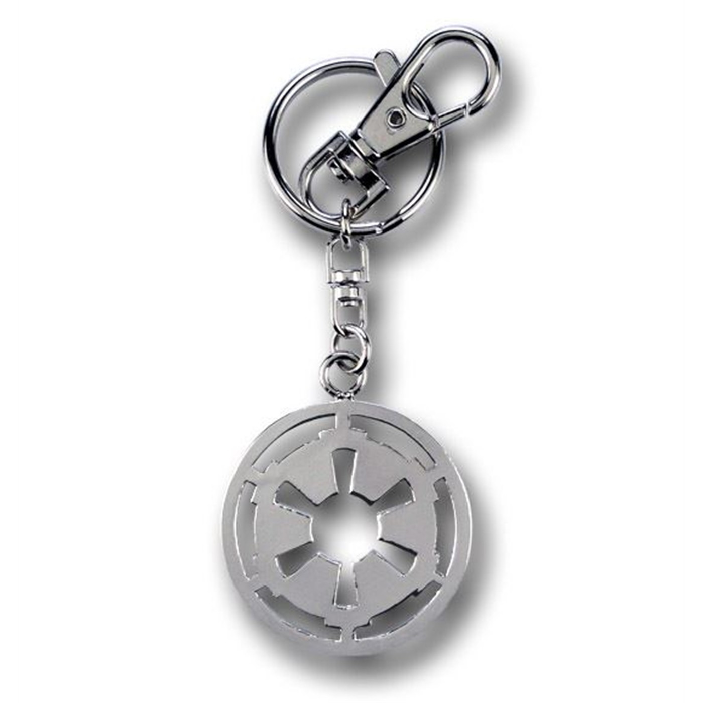 Star Wars Empire Symbol Chrome Keychain