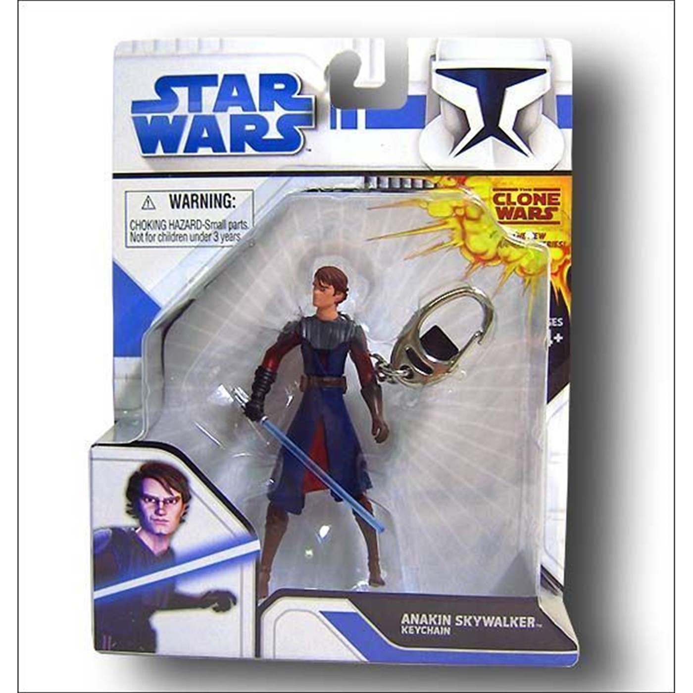 Star Wars Clone Wars Anakin Skywalker Figural Keychain