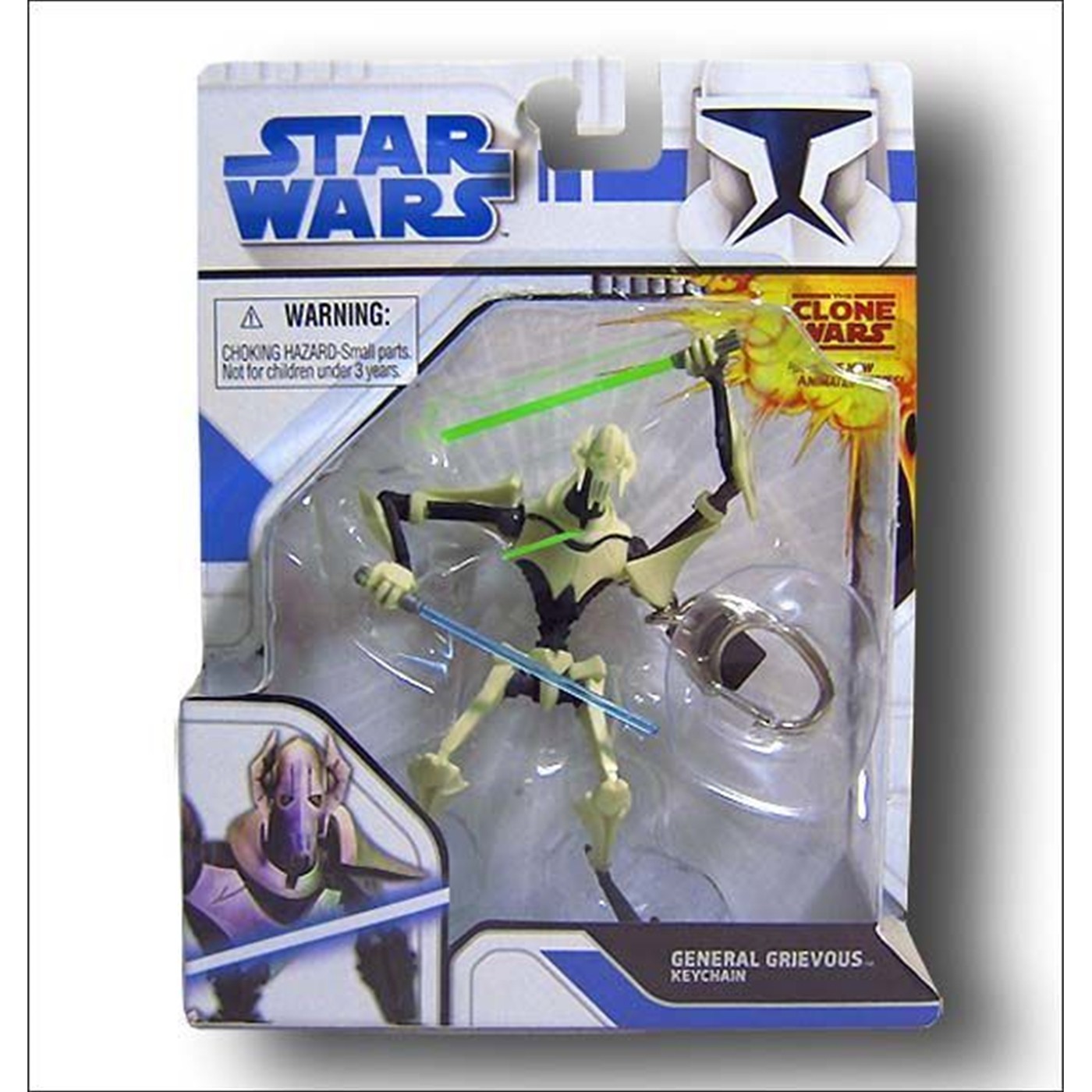 Star Wars Clone Wars General Grievous Figural Keychain