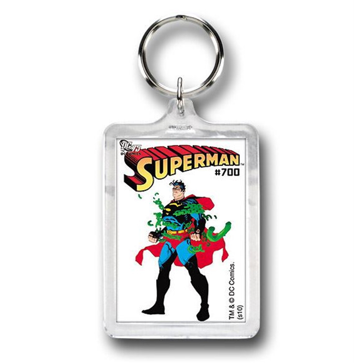 Superman #700 Lucite Keychain