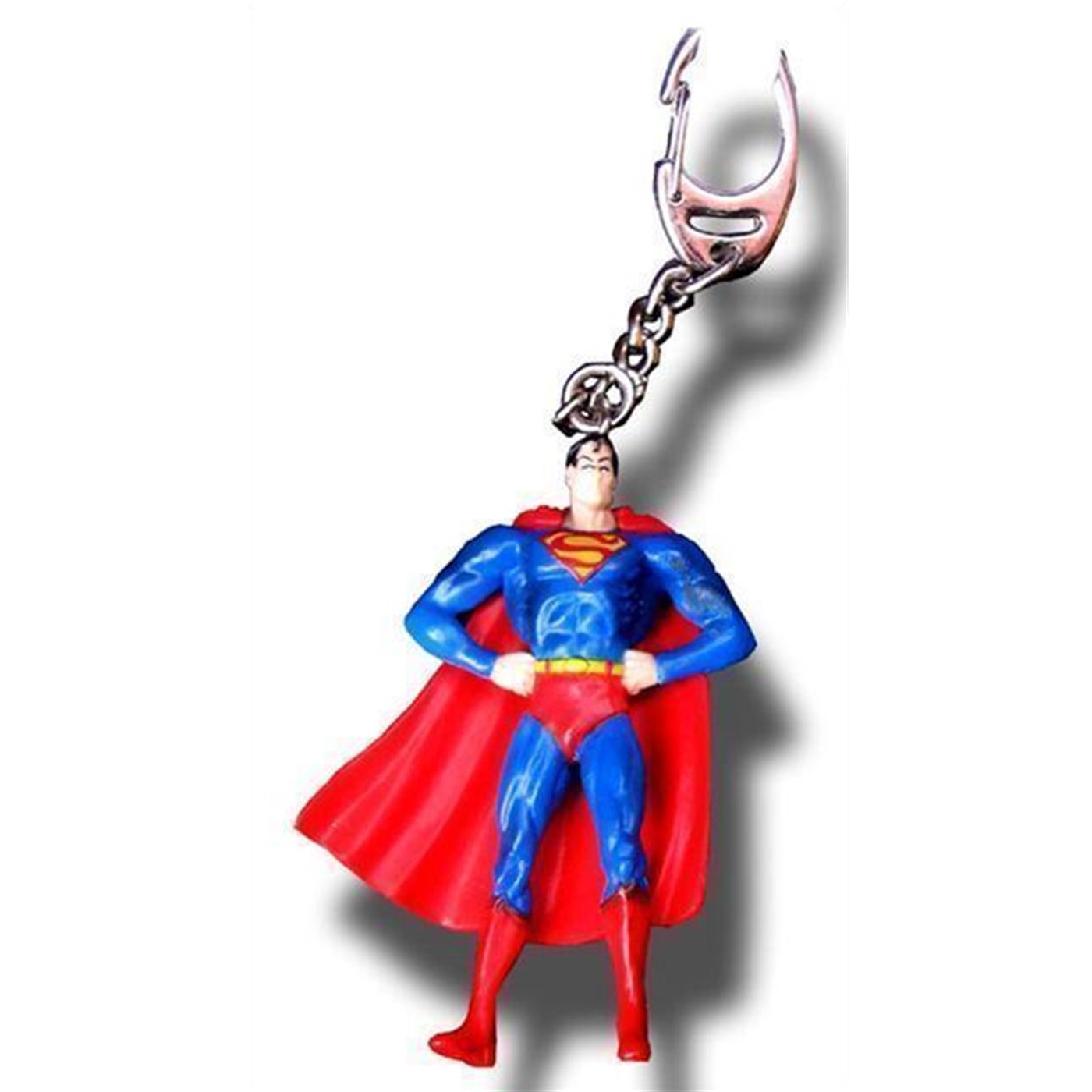 Superman Image PVC Keychain