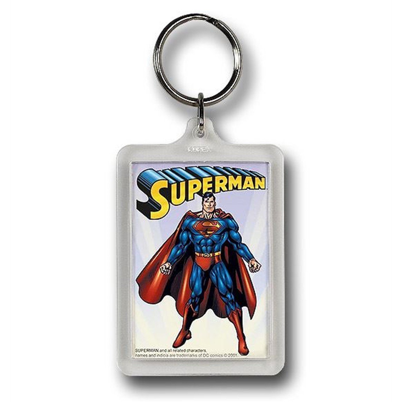 Superman Standing Acrylic Keychain