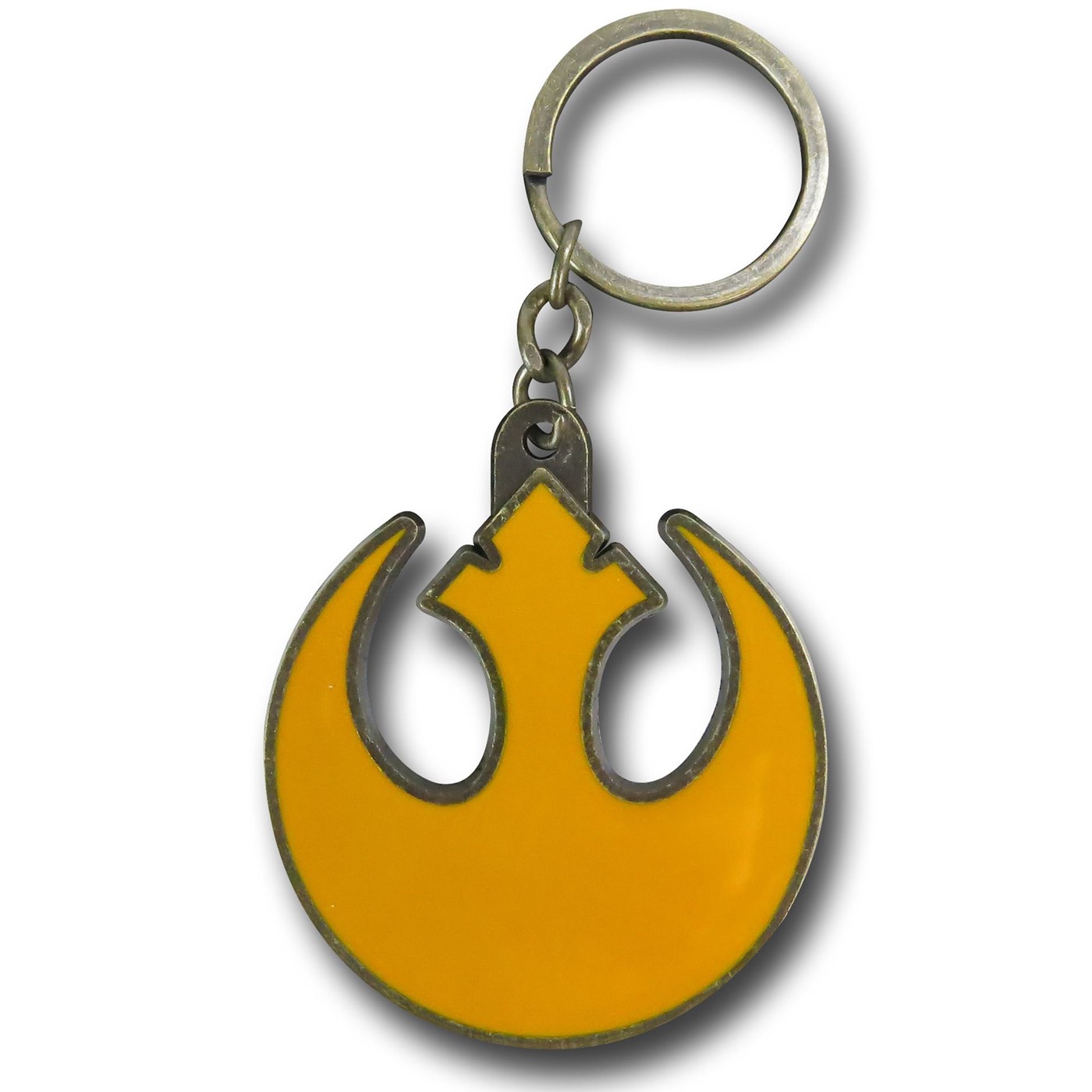 Star Wars Orange Rebel Symbol Keychain