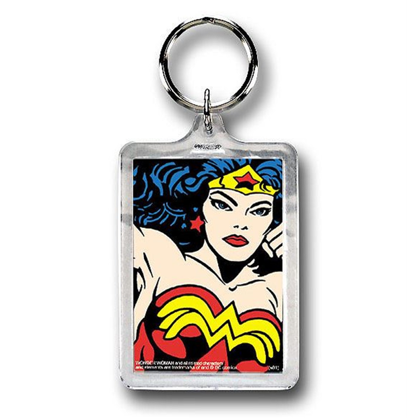 Wonder Woman Close Up Double Sided Keychain