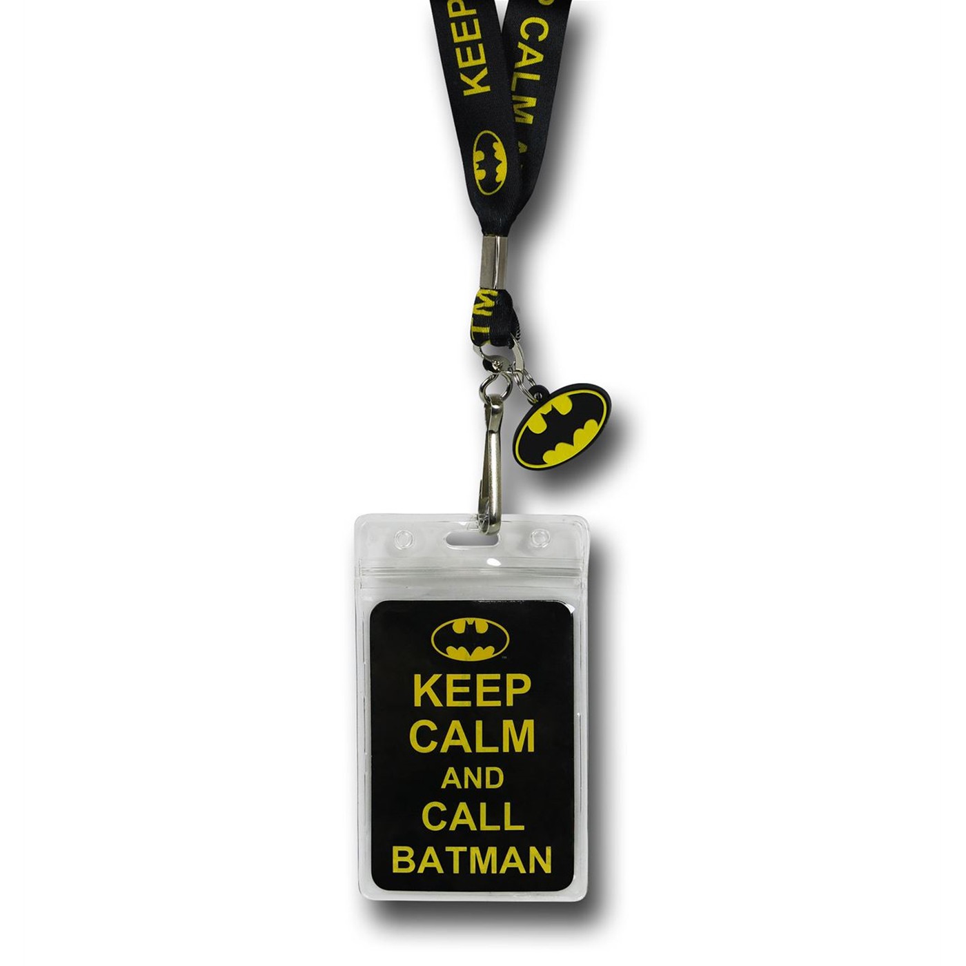 Batman Keep Calm Lanyard