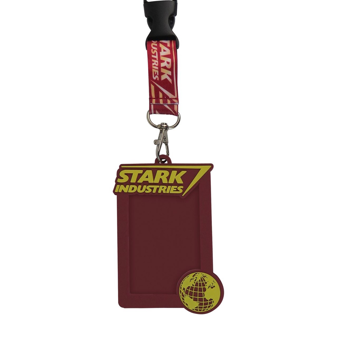 Stark Industries Lanyard with Rubber ID Holder