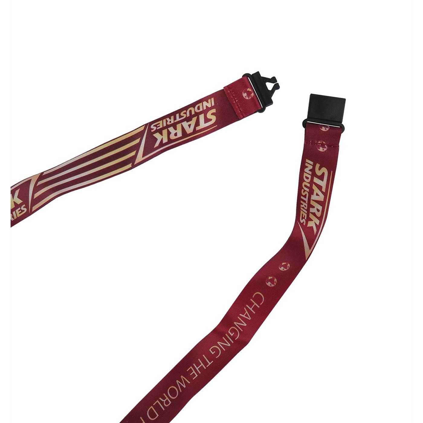 Stark Industries Lanyard with Rubber ID Holder