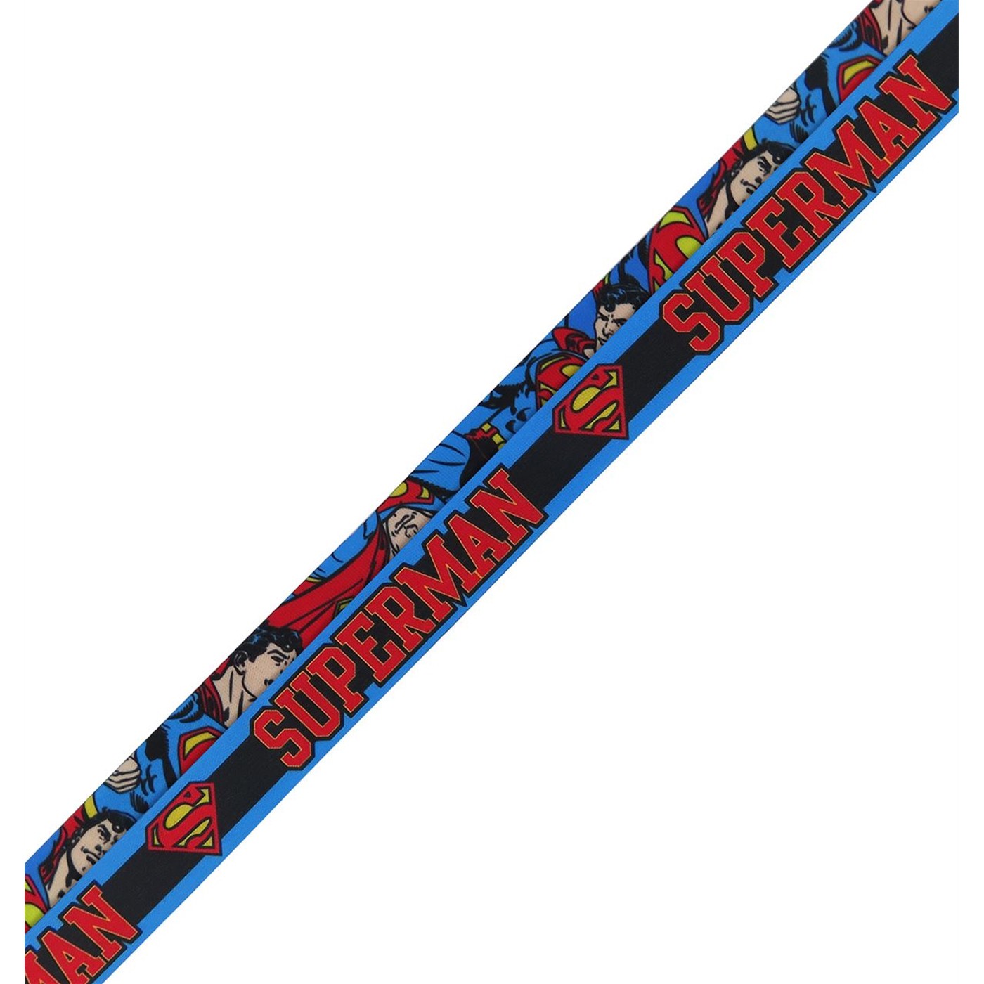 Superman Classic Character Lanyard with PVC Charm