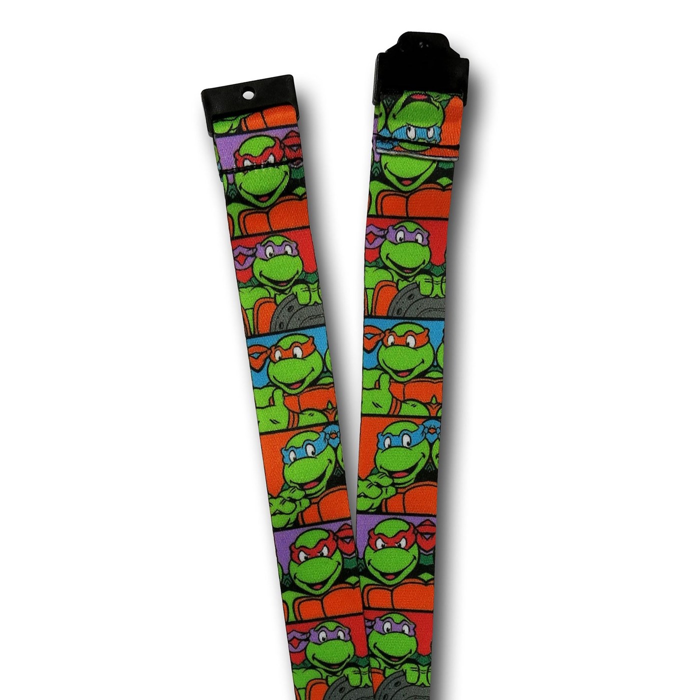 TMNT All-Over Faces Lanyard