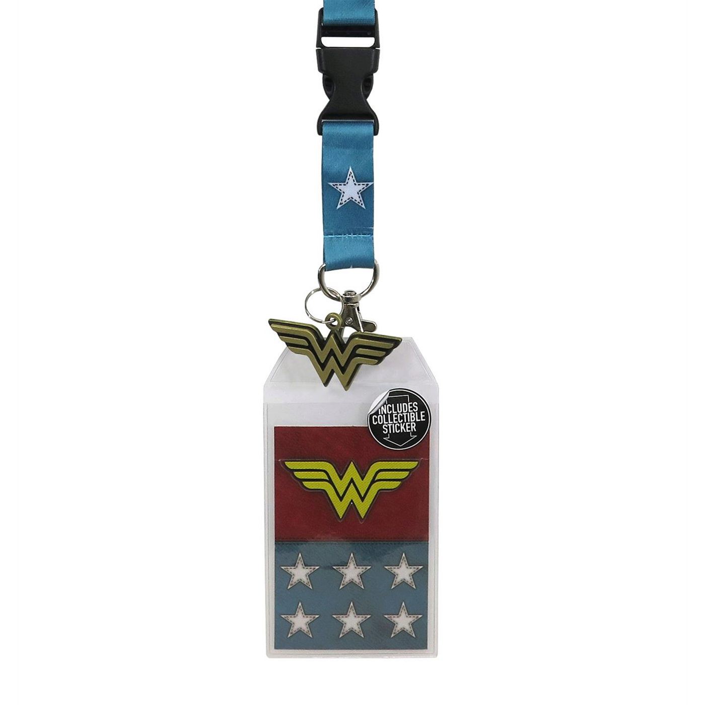 Wonder Woman Suit-Up Lanyard with Metal Charm
