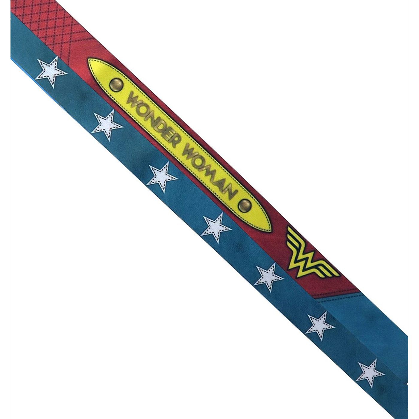 Wonder Woman Suit-Up Lanyard with Metal Charm