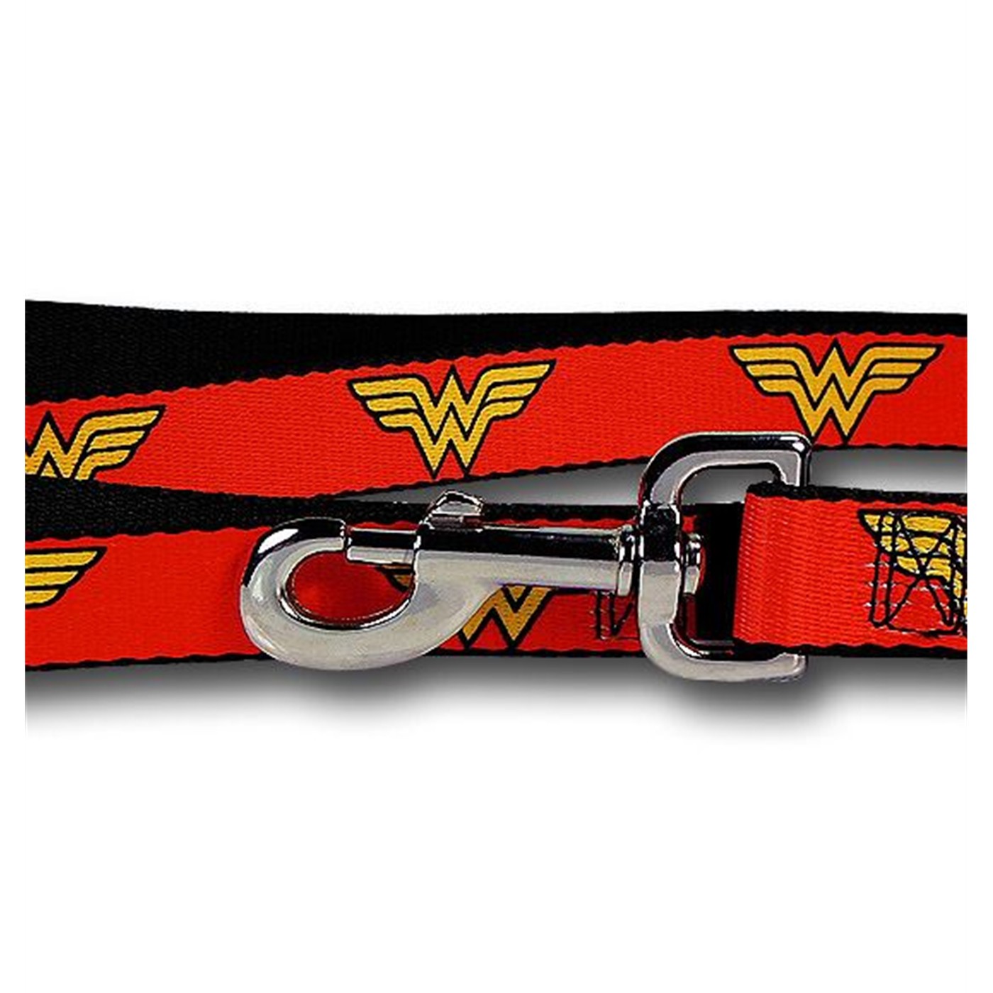 Wonder Woman Symbol Red Dog Leash