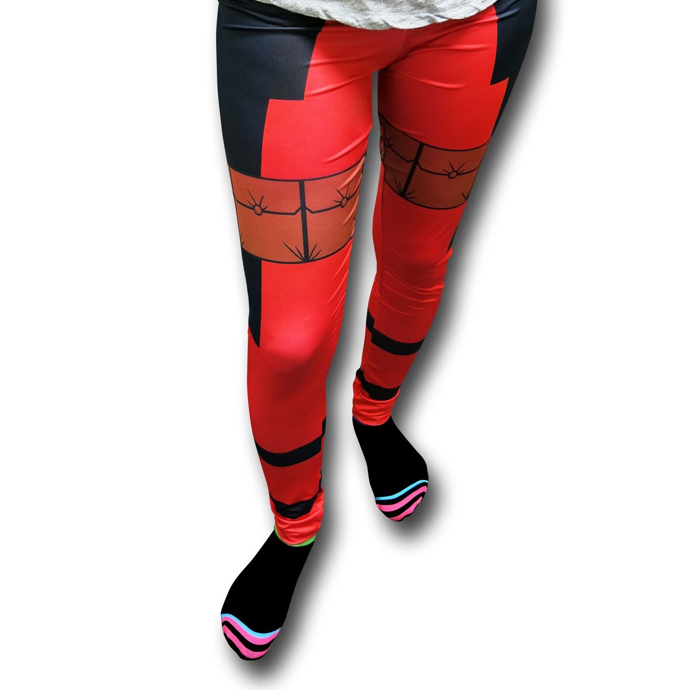 Deadpool Costume Women's Leggings